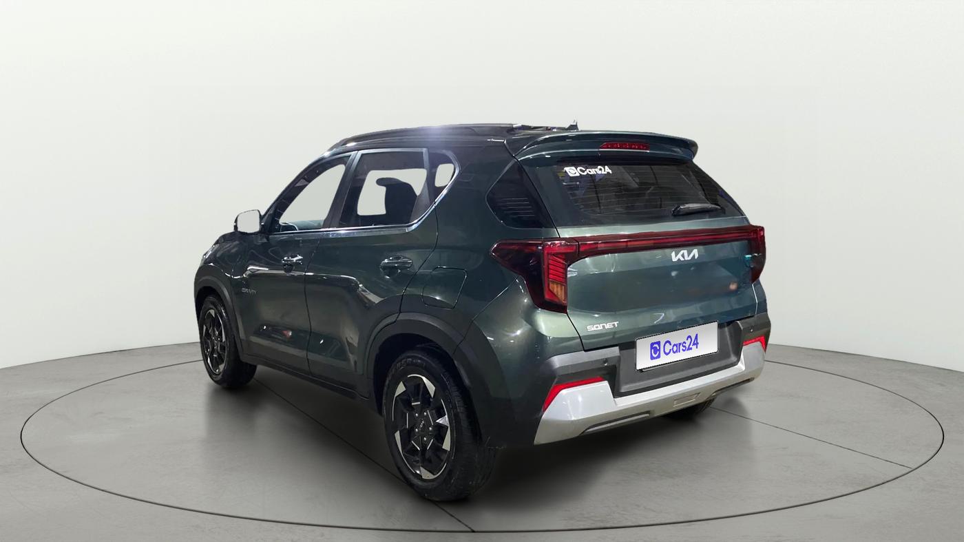 2024 KIA SONET Gravity 1.2 Petrol MT, Petrol, Manual, 12,837 km, Left Back Diagonal