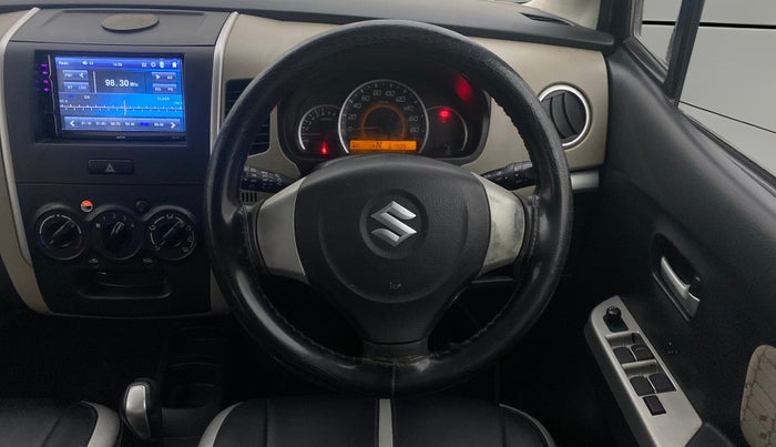2016 Maruti Wagon R 1.0 VXI AMT, Petrol, Automatic, 61,856 km, Steering Wheel Close Up