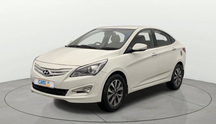 2016 Hyundai Verna FLUIDIC 4S1.6 VTVT SX O, Petrol, Manual, 85,605 km, Left Front Diagonal