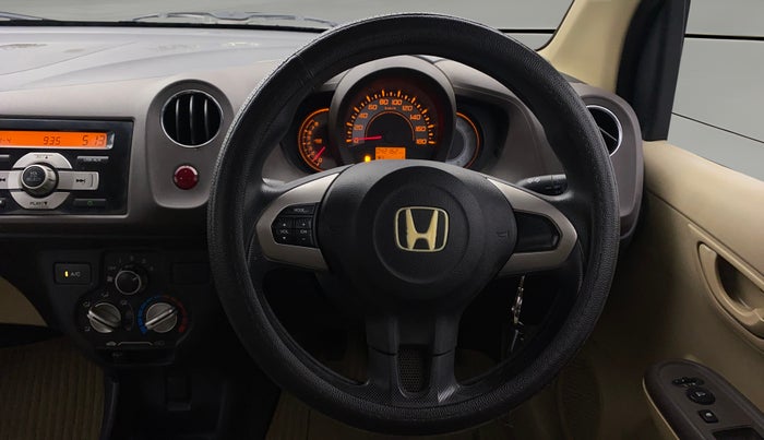 2013 Honda Brio S MT, Petrol, Manual, 42,158 km, Steering Wheel Close Up