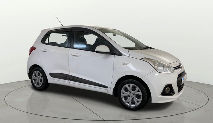 2016 Hyundai Grand i10 MAGNA 1.2 KAPPA VTVT, CNG, Manual, 1,37,728 km, Right Front Diagonal