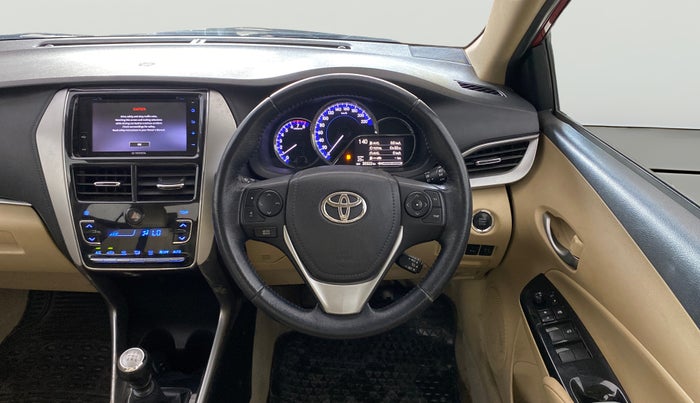 2019 Toyota YARIS V MT, Petrol, Manual, 30,300 km, Steering Wheel Close Up