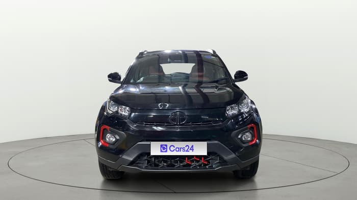 2023 Tata NEXON XZA PLUS LUX SUNROOF DARK PETROL, Petrol, Automatic, 23,369 km, Front