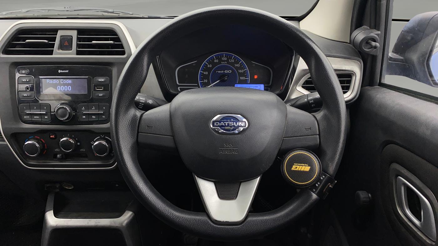 2020 Datsun Redi Go T, Petrol, Manual, 28,442 km, Steering Wheel Close Up
