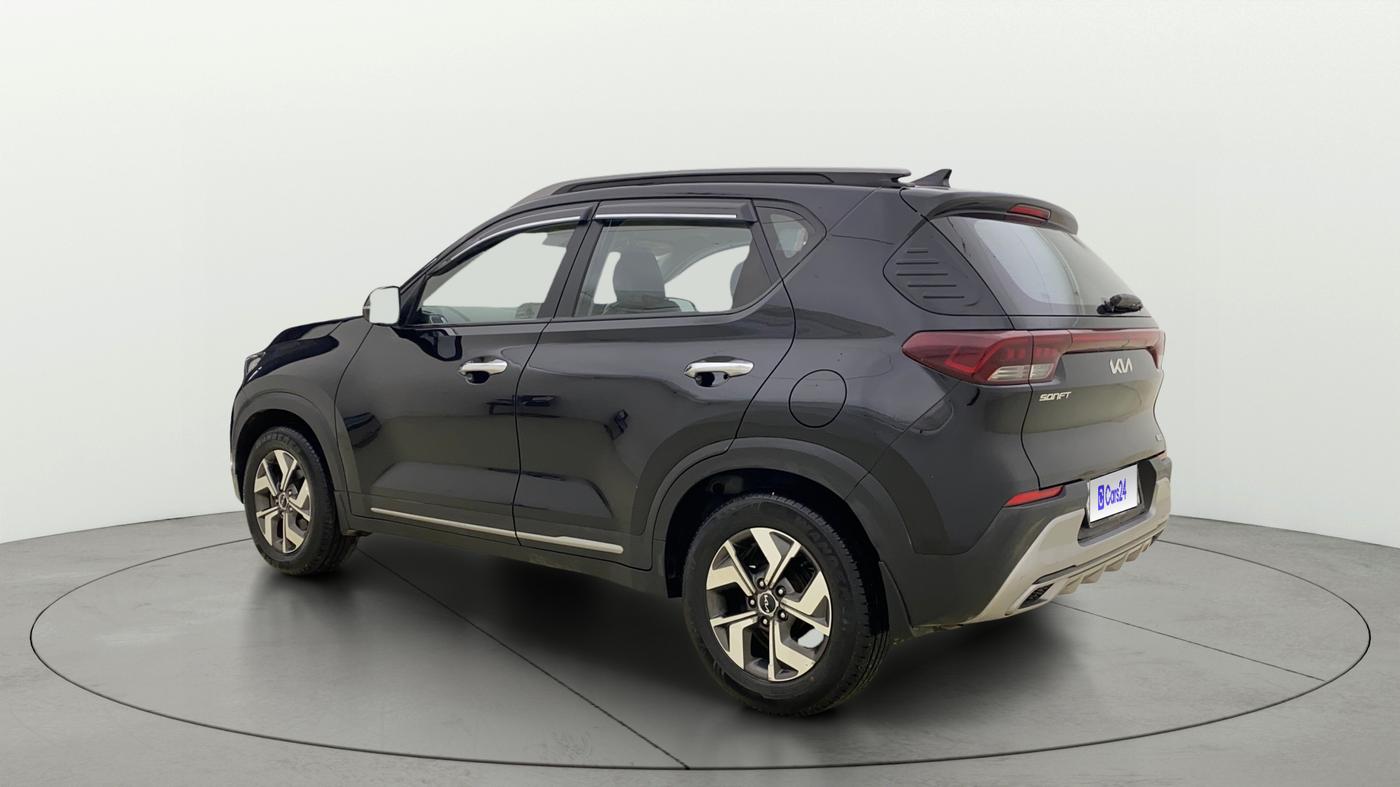 2022 KIA SONET HTX PLUS 1.0 IMT, Petrol, Manual, 22,990 km, Left Back Diagonal