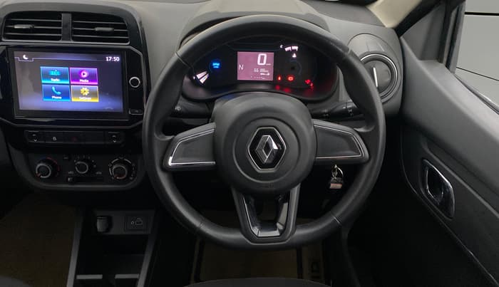2019 Renault Kwid RXT 1.0 AMT (O), Petrol, Automatic, 66,143 km, Steering Wheel Close Up