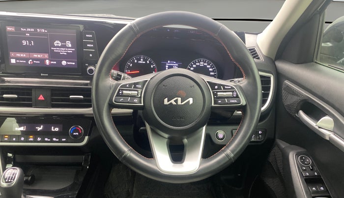 2022 KIA SELTOS HTK PLUS 1.5 IMT, Petrol, Manual, 39,717 km, Steering Wheel Close Up