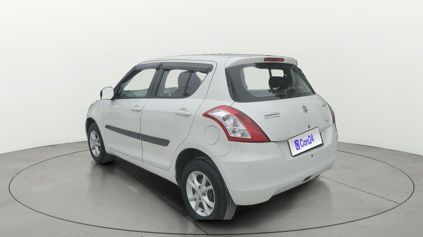 2014 Maruti Swift VXI, Petrol, Manual, 95,449 km, Left Back Diagonal