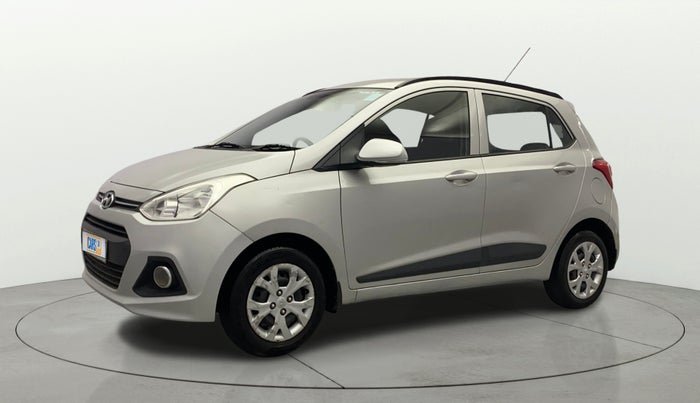 2016 Hyundai Grand i10 SPORTZ 1.2 KAPPA VTVT, Petrol, Manual, 80,035 km, Left Front Diagonal