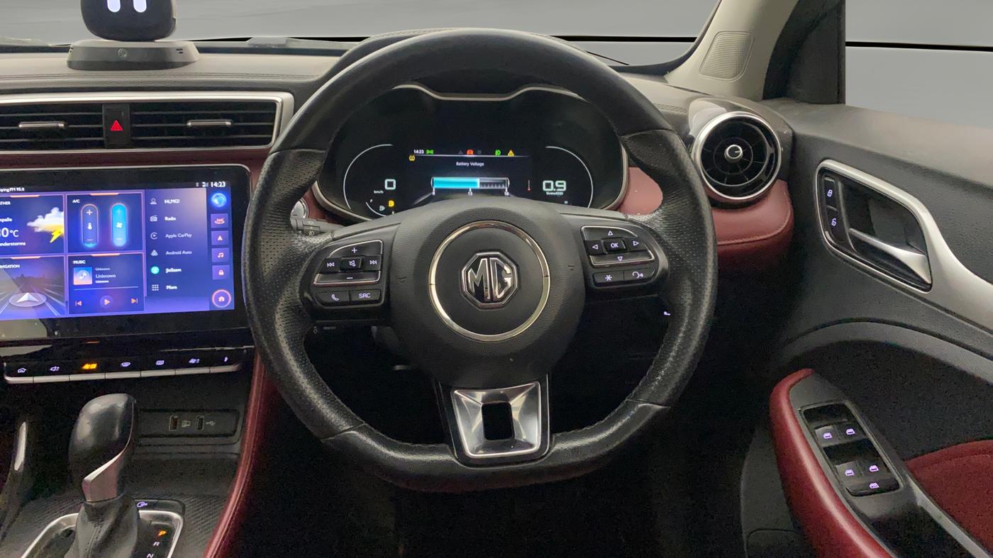 2022 MG ASTOR SAVVY 1.3 TURBO AT S RED, Petrol, Automatic, 53,486 km, Steering Wheel Close Up