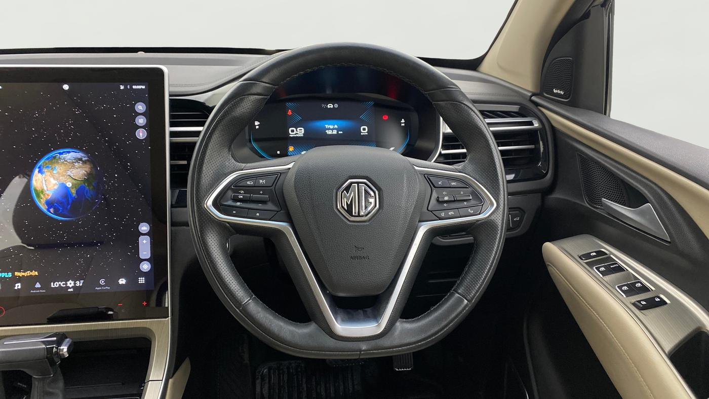 2024 MG HECTOR SAVVY PRO 1.5 TURBO CVT PETROL, Petrol, Automatic, 40,013 km, Steering Wheel Close Up