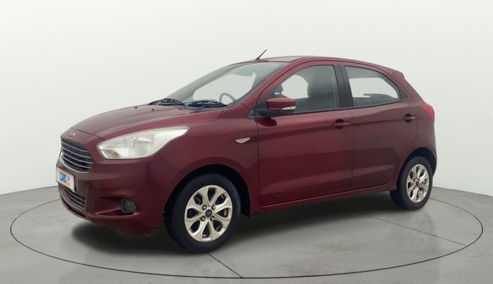 2016 Ford New Figo TITANIUM 1.2 PETROL MT, Petrol, Manual, 57,327 km, Left Front Diagonal
