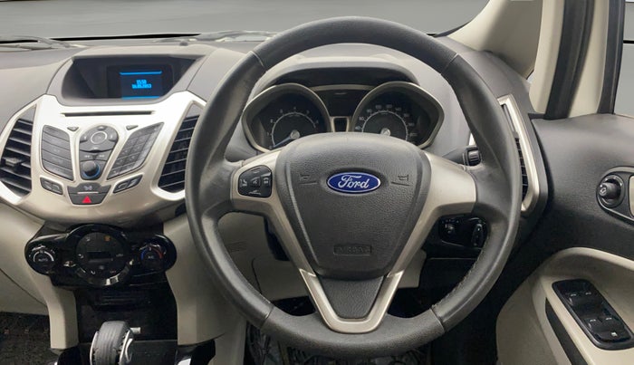 2014 Ford Ecosport TITANIUM 1.5L PETROL AT, Petrol, Automatic, 46,600 km, Steering Wheel Close Up