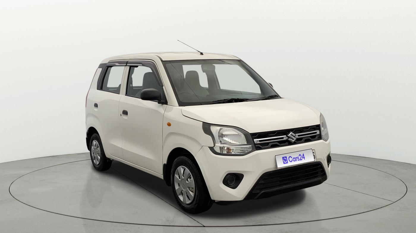 2020 Maruti New Wagon-R LXI CNG (O) 1.0, CNG, Manual, 77,258 km, Right Front Diagonal