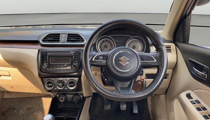 2019 Maruti Dzire VXI, Petrol, Manual, 30,100 km, Steering Wheel Close Up