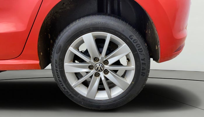 2015 Volkswagen Polo HIGHLINE1.2L, Petrol, Manual, 54,566 km, Left Rear Wheel