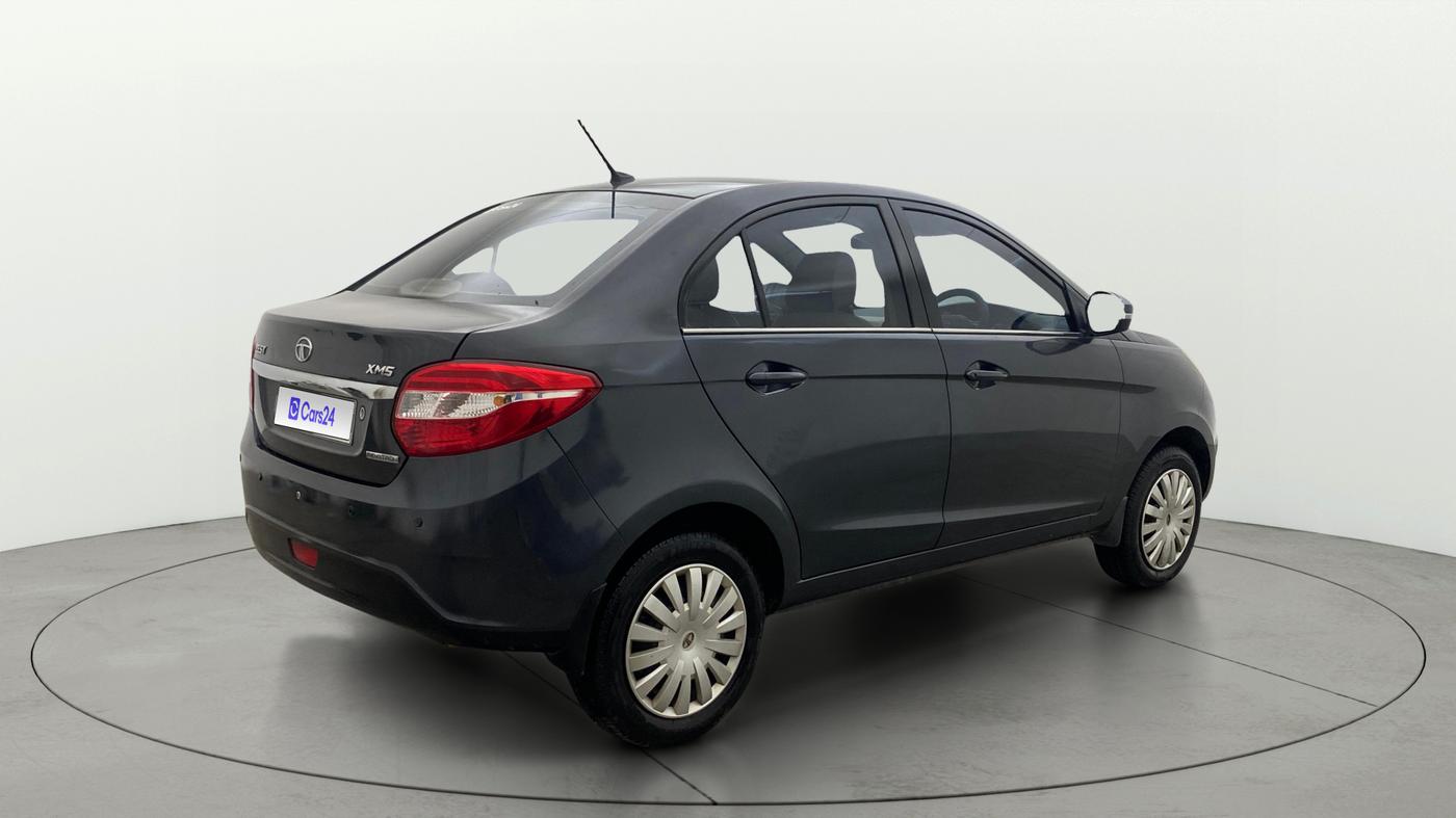 2015 Tata Zest XMS PETROL, Petrol, Manual, 39,973 km, Right Back Diagonal