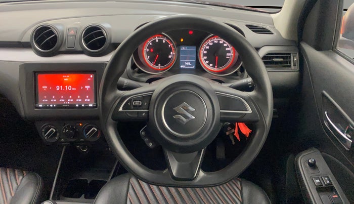 2023 Maruti Swift VXI, Petrol, Manual, 7,493 km, Steering Wheel Close Up