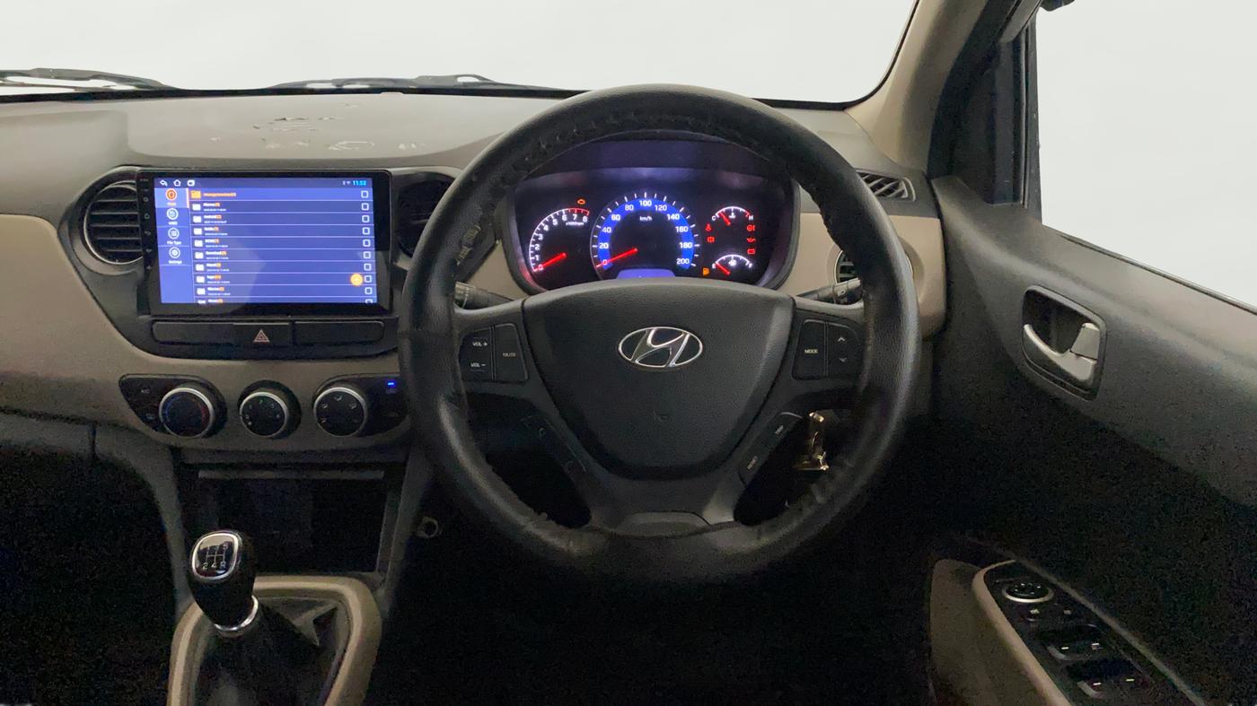 2015 Hyundai Xcent S 1.2, CNG, Manual, 50 km, Steering Wheel Close Up