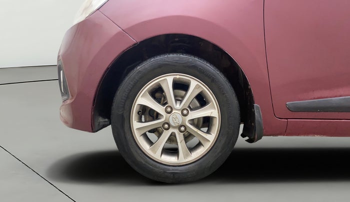 2016 Hyundai Grand i10 ASTA AT 1.2 KAPPA VTVT, Petrol, Automatic, 52,424 km, Left Front Wheel