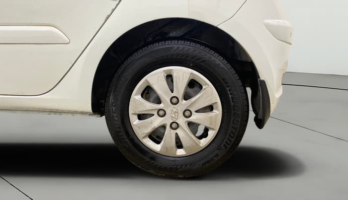 2012 Hyundai i10 ASTA 1.2 AT SUNROOF, Petrol, Automatic, 57,305 km, Left Rear Wheel