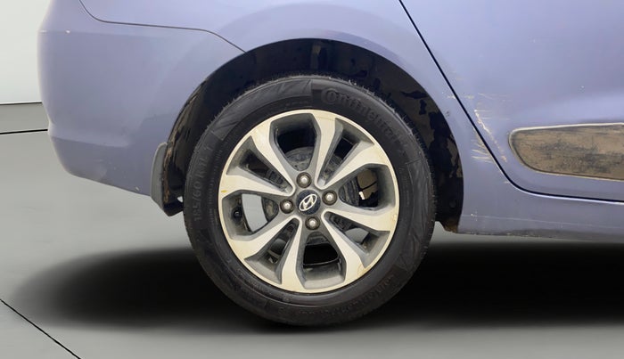 2014 Hyundai Xcent SX AT 1.2 (O), Petrol, Automatic, 66,135 km, Right Rear Wheel