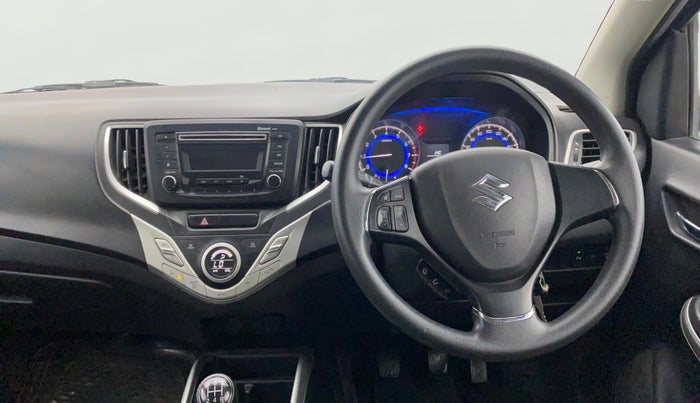 2016 Maruti Baleno DELTA PETROL 1.2, Petrol, Manual, 1,10,885 km, Steering Wheel Close Up
