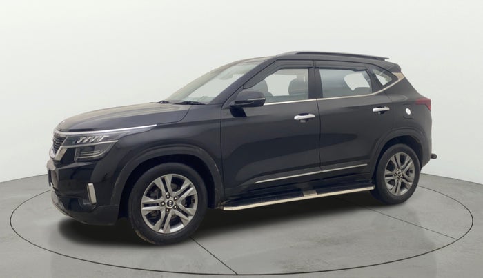 2020 KIA SELTOS HTX IVT 1.5 PETROL, Petrol, Automatic, 80,797 km, Left Front Diagonal