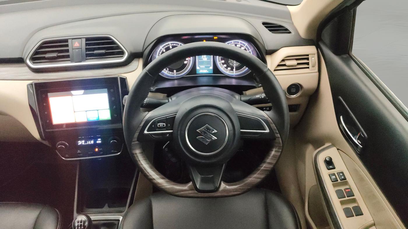2024 Maruti Dzire ZXI CNG, CNG, Manual, 26,588 km, Steering Wheel Close Up