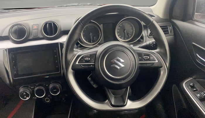 2023 Maruti Swift ZXI PLUS AMT DUAL TONE, Petrol, Automatic, 19,429 km, Steering Wheel Close Up