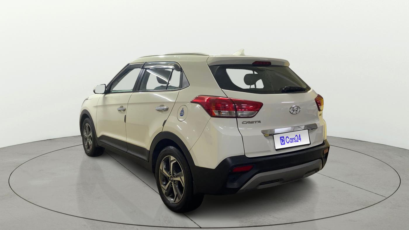 2018 Hyundai Creta SX AT 1.6 PETROL, Petrol, Automatic, 37,872 km, Left Back Diagonal