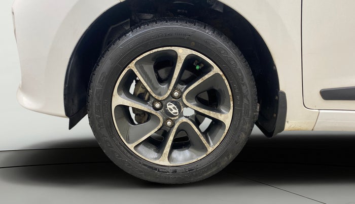 2017 Hyundai Grand i10 ASTA 1.2 KAPPA VTVT, Petrol, Manual, 61,468 km, Left Front Wheel