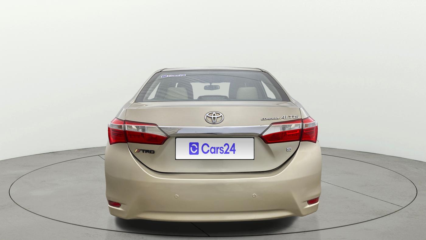 2015 Toyota Corolla Altis G CVT PETROL, Petrol, Automatic, 84,986 km, Back/Rear