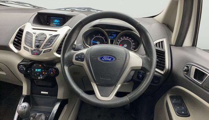 2016 Ford Ecosport TITANIUM 1.5L DIESEL, Diesel, Manual, 78,166 km, Steering Wheel Close Up