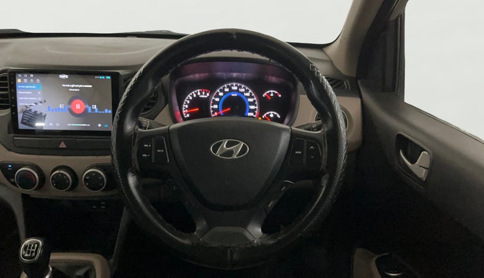 2015 Hyundai Grand i10 SPORTZ 1.2 KAPPA VTVT, Petrol, Manual, 37,696 km, Steering Wheel Close Up
