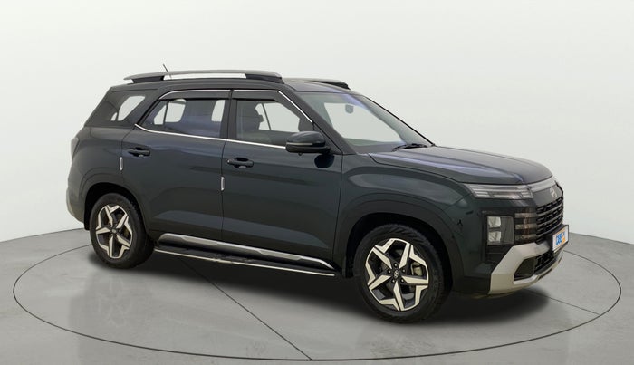 2025 Hyundai ALCAZAR Executive 7 STR 1.5 Turbo GDi Petrol MT, Petrol, Manual, 4,012 km, Right Front Diagonal