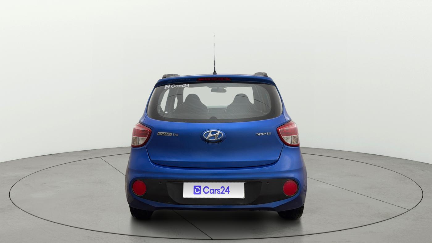2018 Hyundai Grand i10 SPORTZ 1.2 KAPPA VTVT, CNG, Manual, 1,20,087 km, Back/Rear