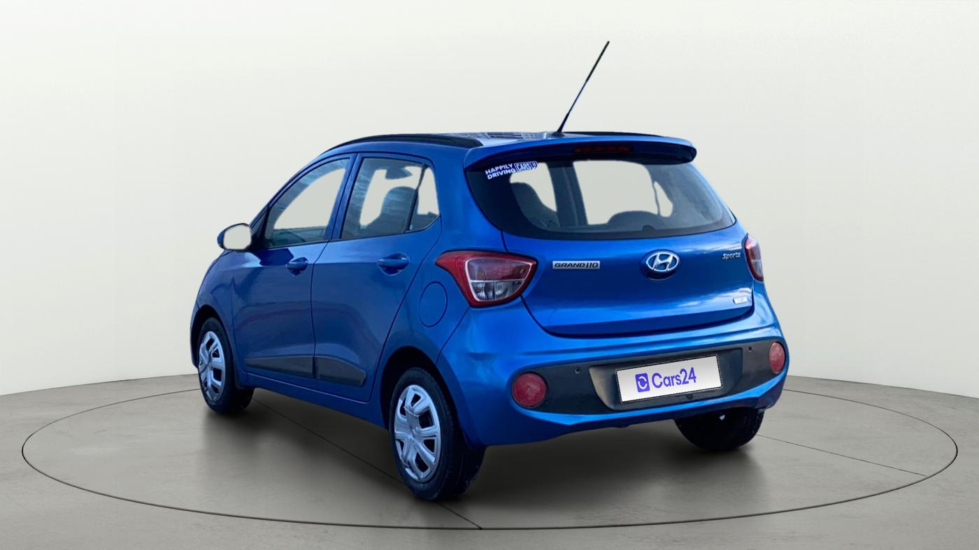 2019 Hyundai Grand i10 SPORTZ 1.2 KAPPA VTVT, Petrol, Manual, 92,059 km, Left Back Diagonal