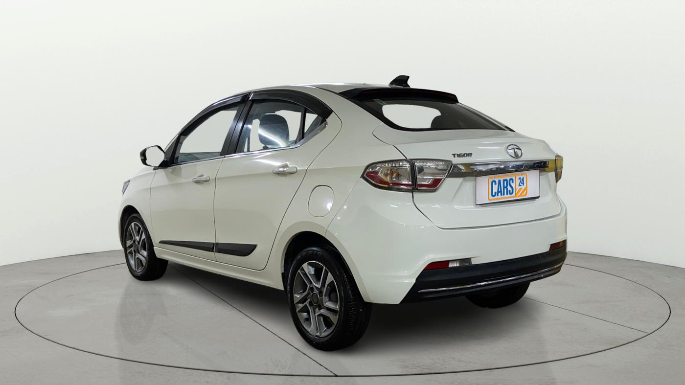 2022 Tata TIGOR XZA PLUS PETROL, Petrol, Automatic, 49,049 km, Left Back Diagonal