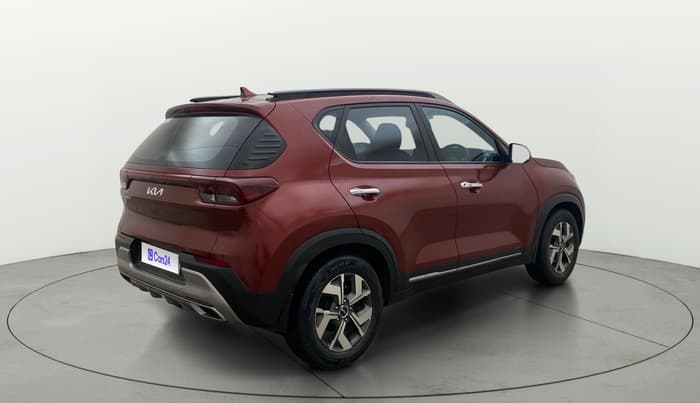 2022 KIA SONET HTX 1.5, Diesel, Manual, 67,423 km, Right Back Diagonal
