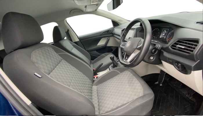 2024 Volkswagen TAIGUN COMFORTLINE 1.0 TSI MT, Petrol, Manual, 6,835 km, Right Side Front Door Cabin