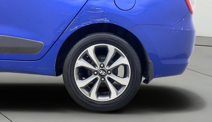 2015 Hyundai Xcent SX 1.2 (O), Petrol, Manual, 79,404 km, Left Rear Wheel