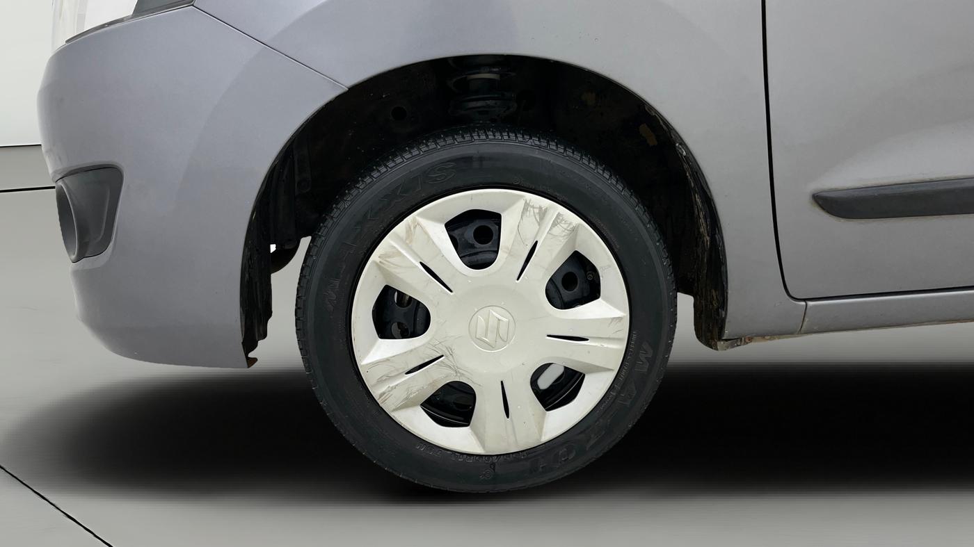 2014 Maruti Wagon R 1.0 VXI, Petrol, Manual, 19,005 km, Left Front Wheel