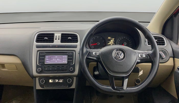 2015 Volkswagen Polo HIGHLINE1.2L, Petrol, Manual, 54,566 km, Steering Wheel Close Up