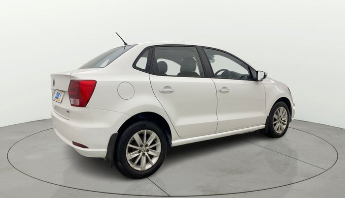 2016 Volkswagen Ameo HIGHLINE1.5L, Diesel, Manual, 1,12,892 km, Right Back Diagonal