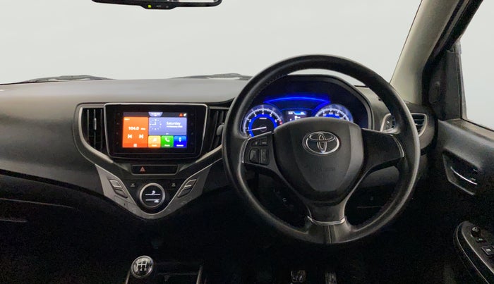 2019 Toyota Glanza G, Petrol, Manual, 35,522 km, Steering Wheel Close Up