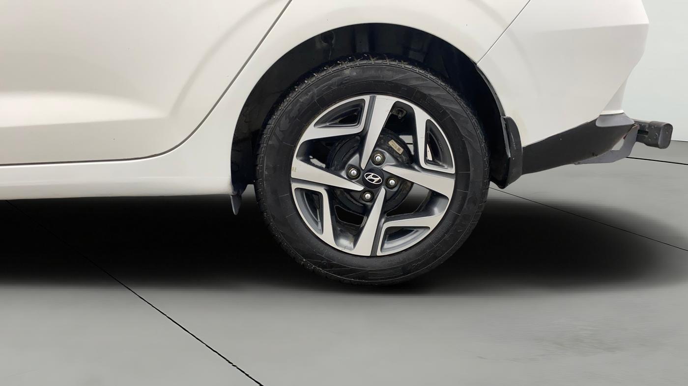 2020 Hyundai AURA SX PLUS 1.2 AMT CRDI, Diesel, Automatic, 45,704 km, Left Rear Wheel