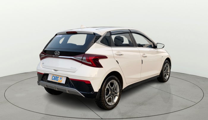 2025 Hyundai NEW I20 SPORTZ 1.2 IVT, Petrol, Automatic, 8,856 km, Right Back Diagonal