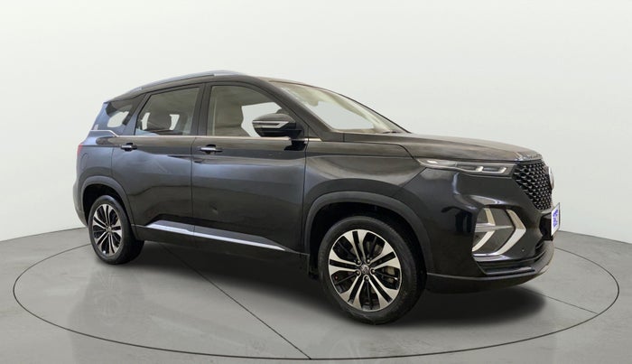 2021 MG HECTOR PLUS SHARP 1.5 PETROL TURBO CVT 6-STR, Petrol, Automatic, 1,14,945 km, Right Front Diagonal