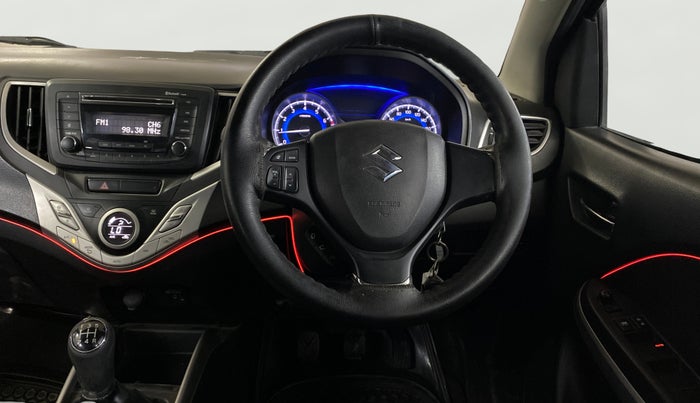 2017 Maruti Baleno DELTA PETROL 1.2, Petrol, Manual, 73,583 km, Steering Wheel Close Up